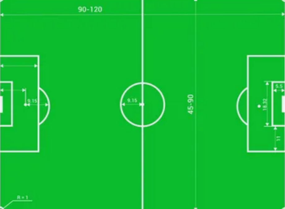 Soccer Field Diagram